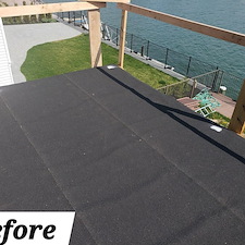 New Roof top Deck over looking the bay in Merrick Long Island 1